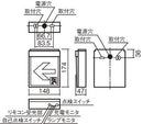 【FA10322 LE1】パナソニック(Panasonic) 天井直付型・壁直付型・天井吊下型 LED誘導灯 C級両面型